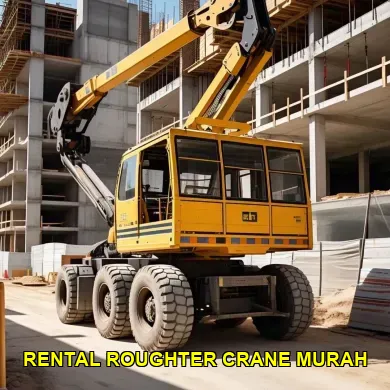rental roughter crane murah